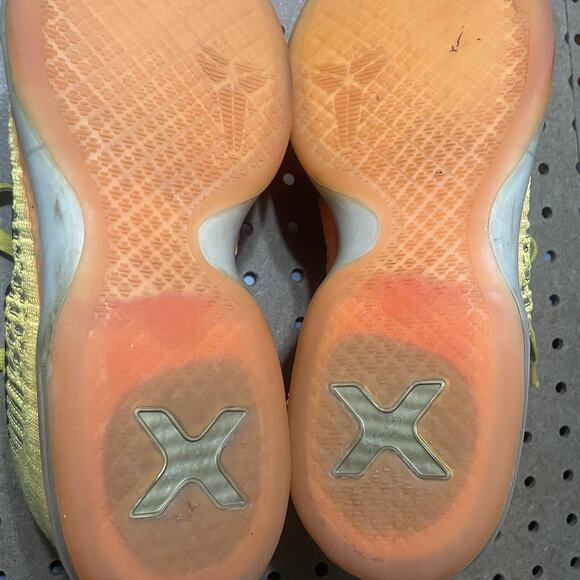 Nike Shoes Mens Sz 11 Yellow Kobe 10 Elite Rivalry Sneaker Basketball Mamba RARE